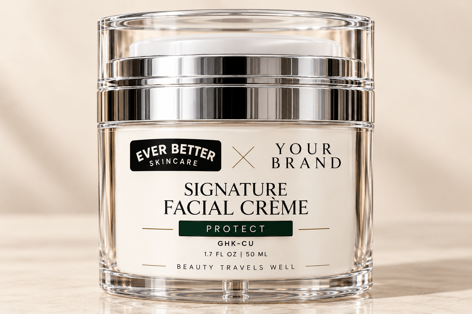 Ever Better Skincare custom collaboration formula example
